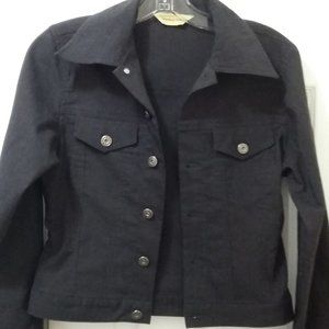 Seduction -Grey Jean Jacket with buttons